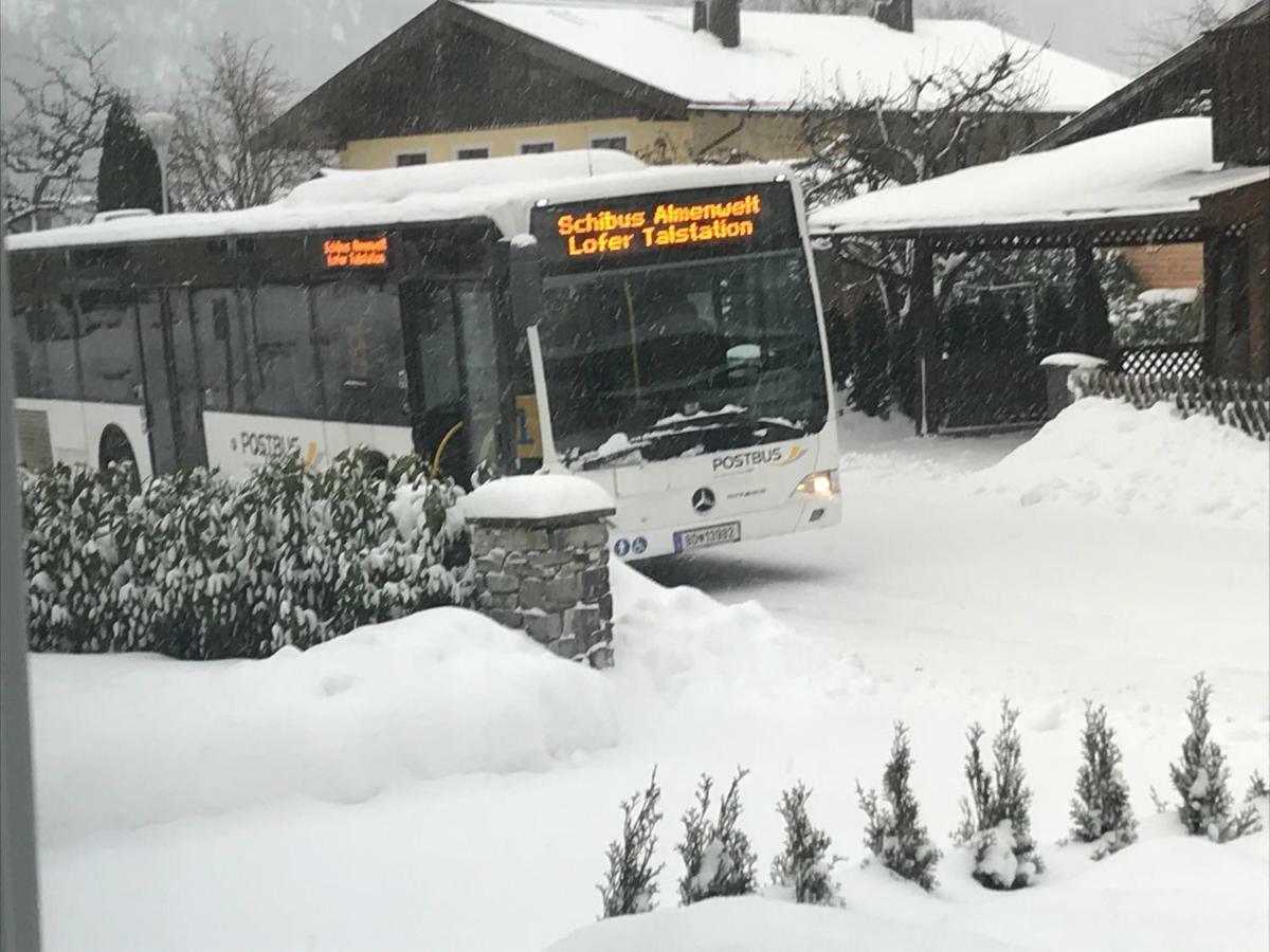 Haus Caecilia Leilighet Sankt Martin bei Lofer Eksteriør bilde
